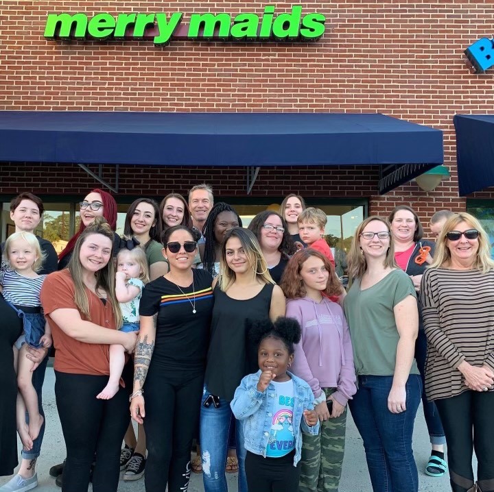 Merry Maids of Beaufort team pictured